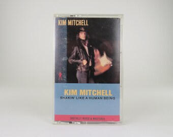 KIM MITCHELL Cassette Tape "Shakin Like a Human Being" (1986)