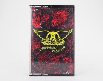 AEROSMITH Cassette Tape "Permanent Vacation" (1987)