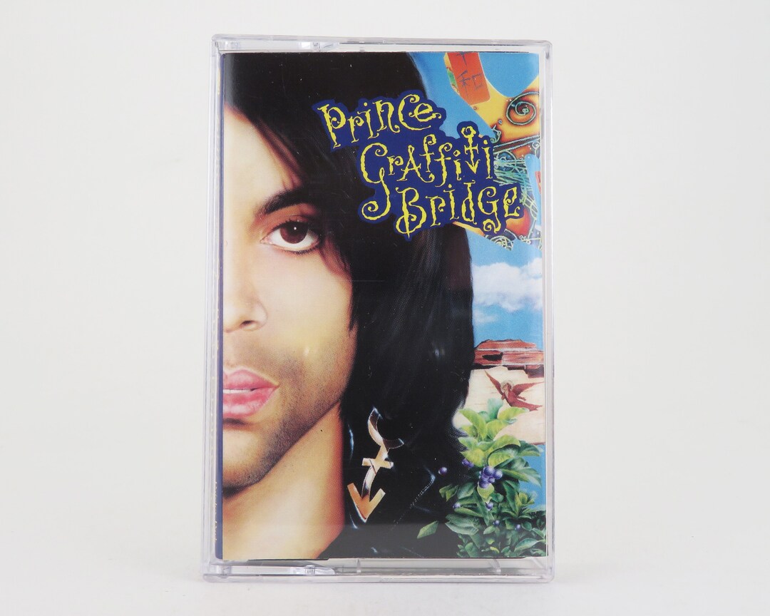 PRINCE Cassette Tapes graffiti Bridge 1990 - Etsy