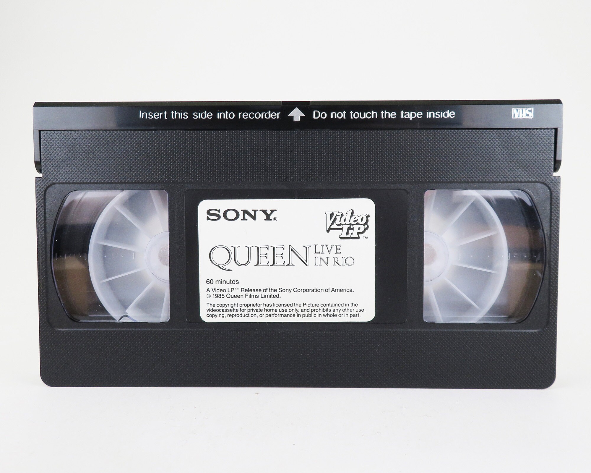 QUEEN VHS テープ「Live in Rio」(1985) - Etsy 日本