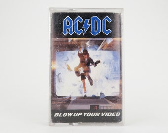 ACDC Cassette Tape "Blow Up Your Video" (1987)