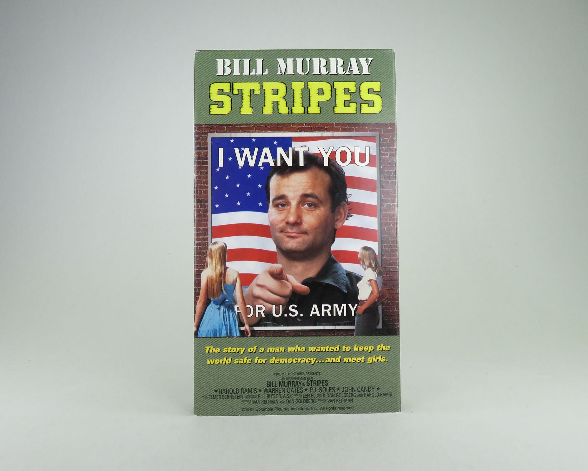 STRIPES VHS Tape, Bill Murray