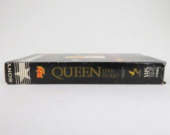 QueenのVHS QUEEN VHS テープ「Live in Rio」(1985) - Etsy 日本