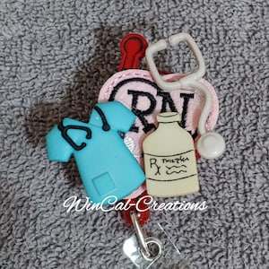Nursing Badge Clips/Reels
