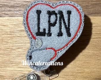Nursing Badge Clips/Reels
