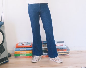 Dee Cee DEADSTOCK 70s retro flare denim bell bottom jeans