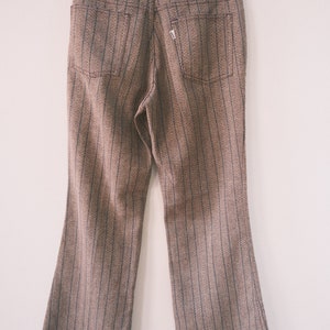 Levis big E 60s vintage patterned striped retro pants image 2