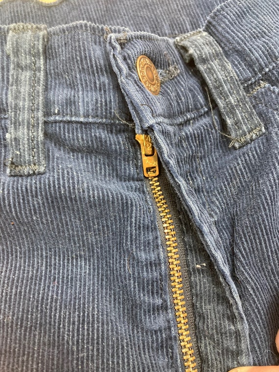Levi's 519 Vintage 70s Talon Zip Corduroy Retro Pants - Etsy