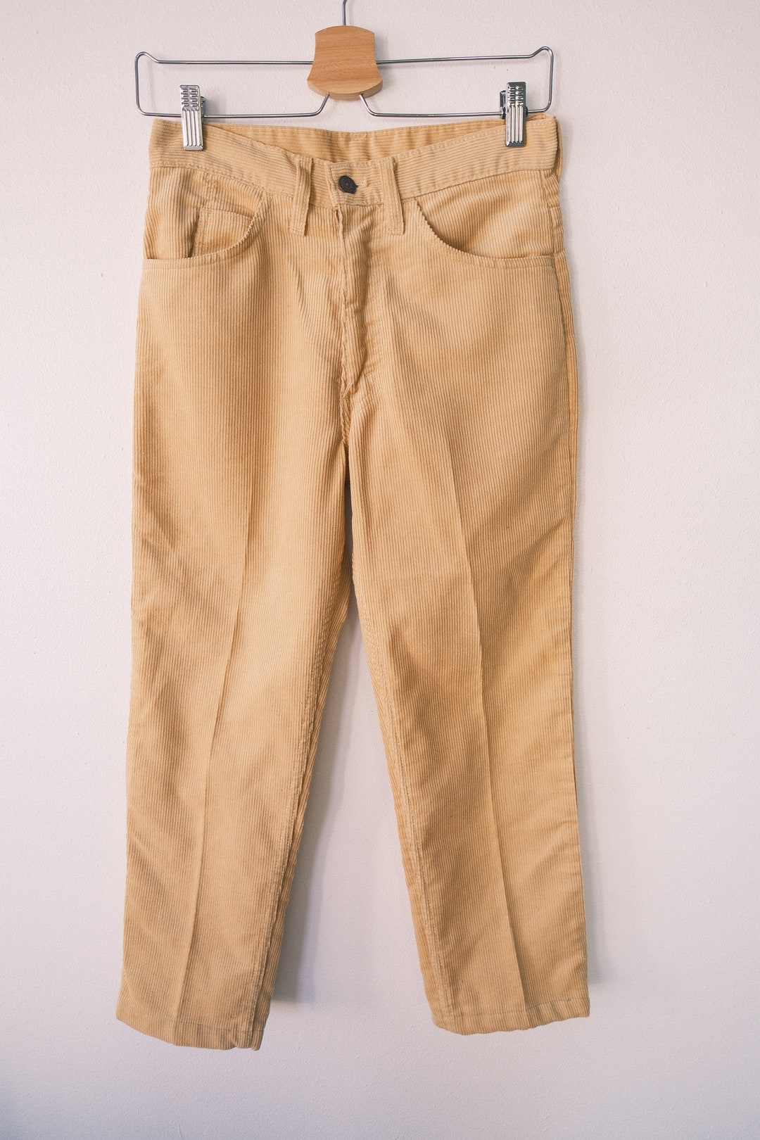 Levis Big E 27x23 Vintage 60s Retro Corduroy Sta Prest Pants - Etsy
