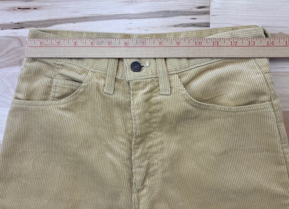 Levis big E 27x23 vintage 60s retro corduroy sta … - image 6