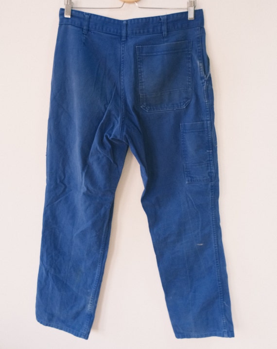 Vintage French style work pants labourer - image 3