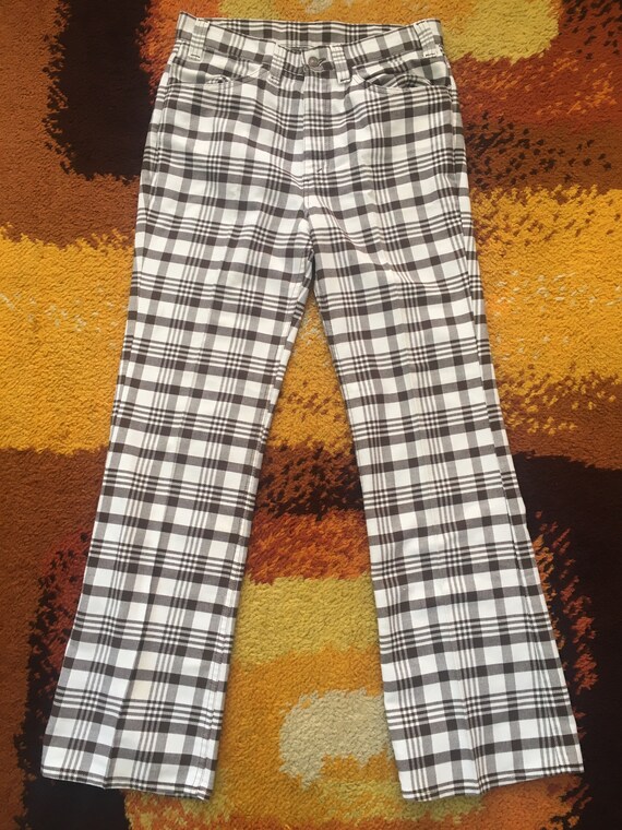 levis plaid pants