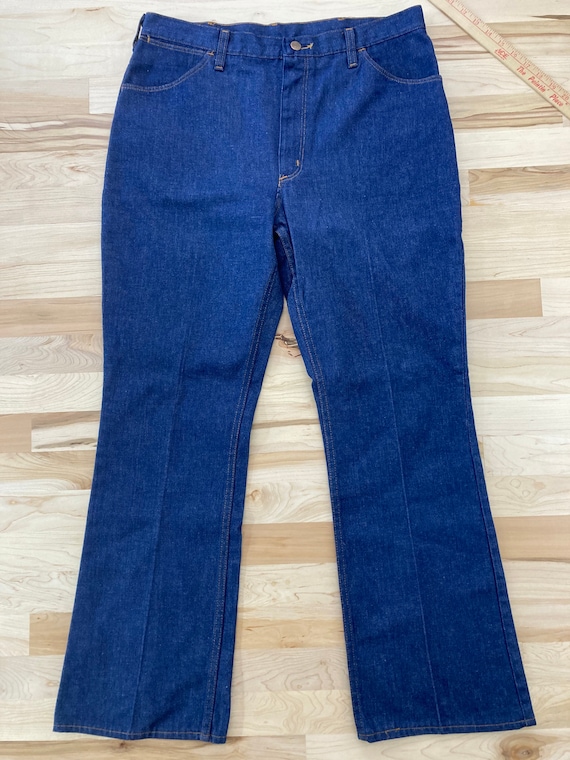 Wrangler 34x28 bootcut 70s vintage jeans