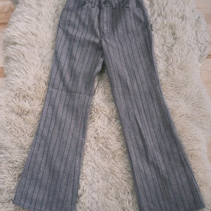 Levis big E 60s vintage patterned striped retro pants image 3