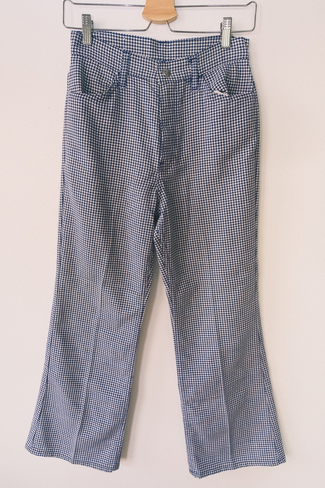 60s VINTAGE LEVI’S STA-PREST BIG-E Levi's Pants BIG E Sta Prest Mens Brown Wide Leg Vintage 60s