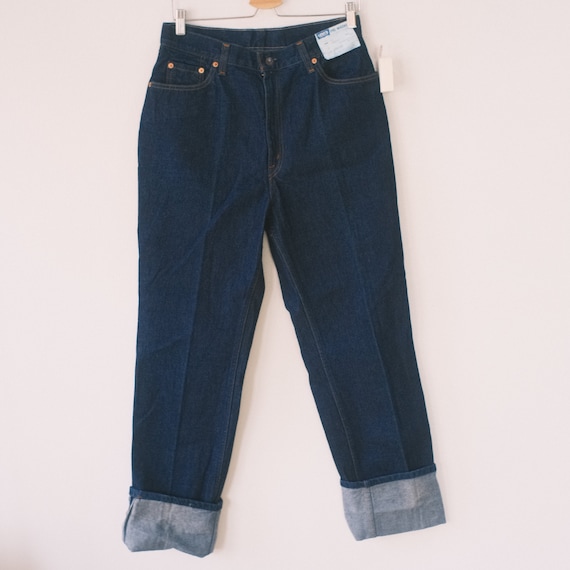 Levis DEADSTOCK 505 vintage 80s retro denim jeans - image 1