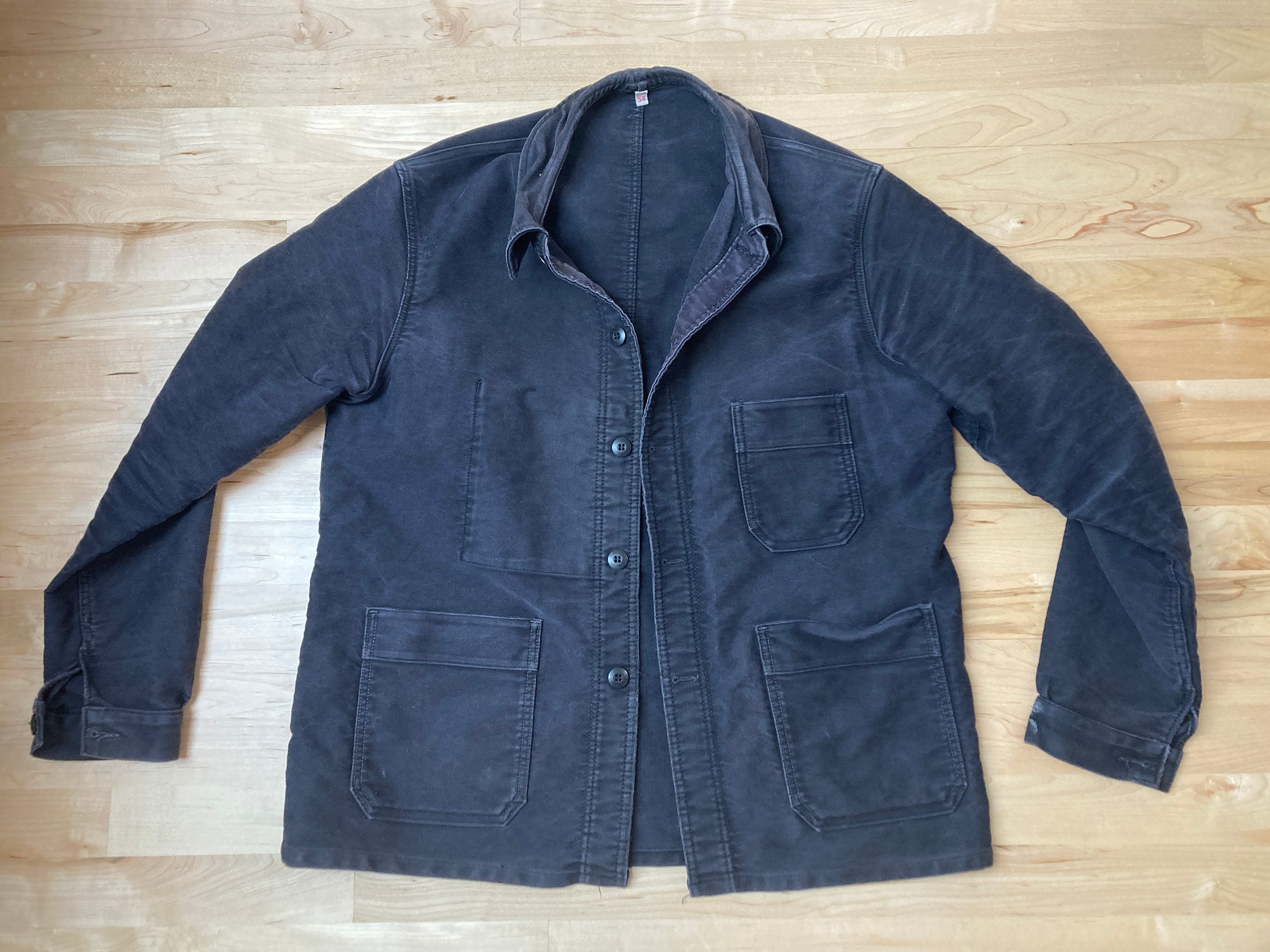 lidnm OLMETEX MOLESKIN CUT OFF COAT L - アウター