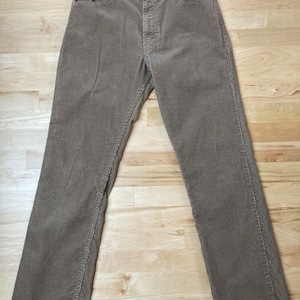Levis tan corduroy 519 32x29 vintage talon 70s pants