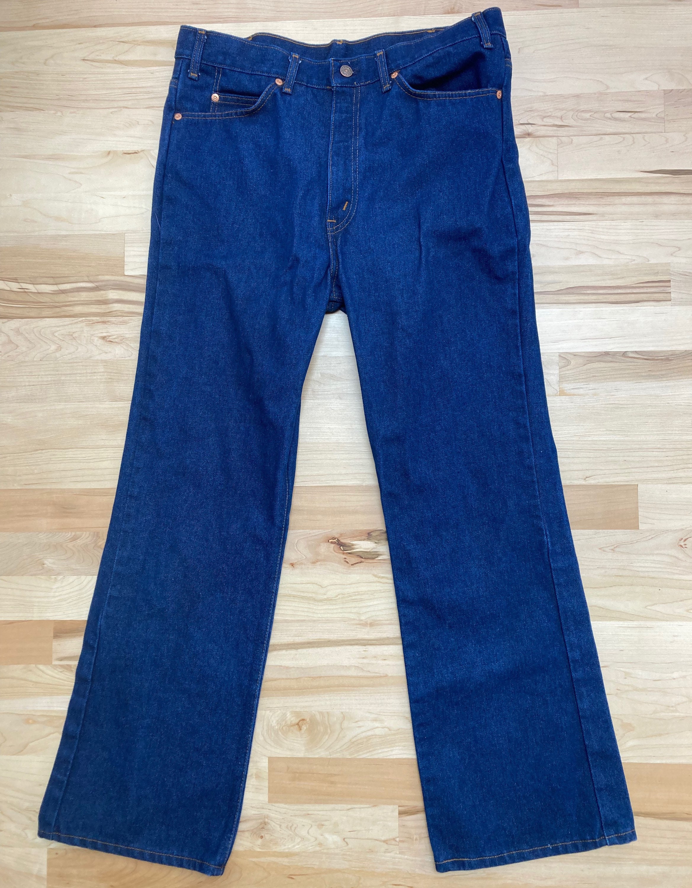 UFO JEANS FRENCH フレアー ジーンズ デッドストック vtg - メルカリ
