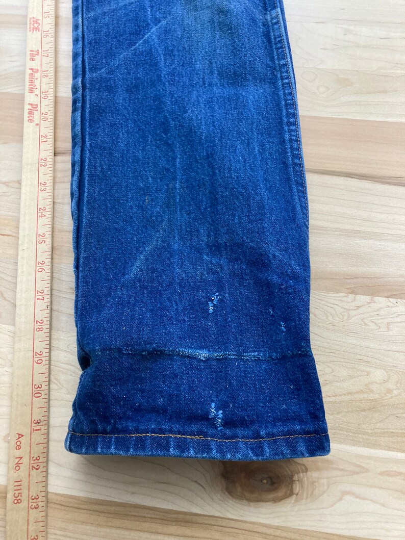 Wrangler 13mwz 32x33 Distressed Fades Work Jeans | Etsy