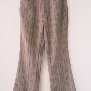 Levis big E 60s vintage patterned striped retro pants image 1