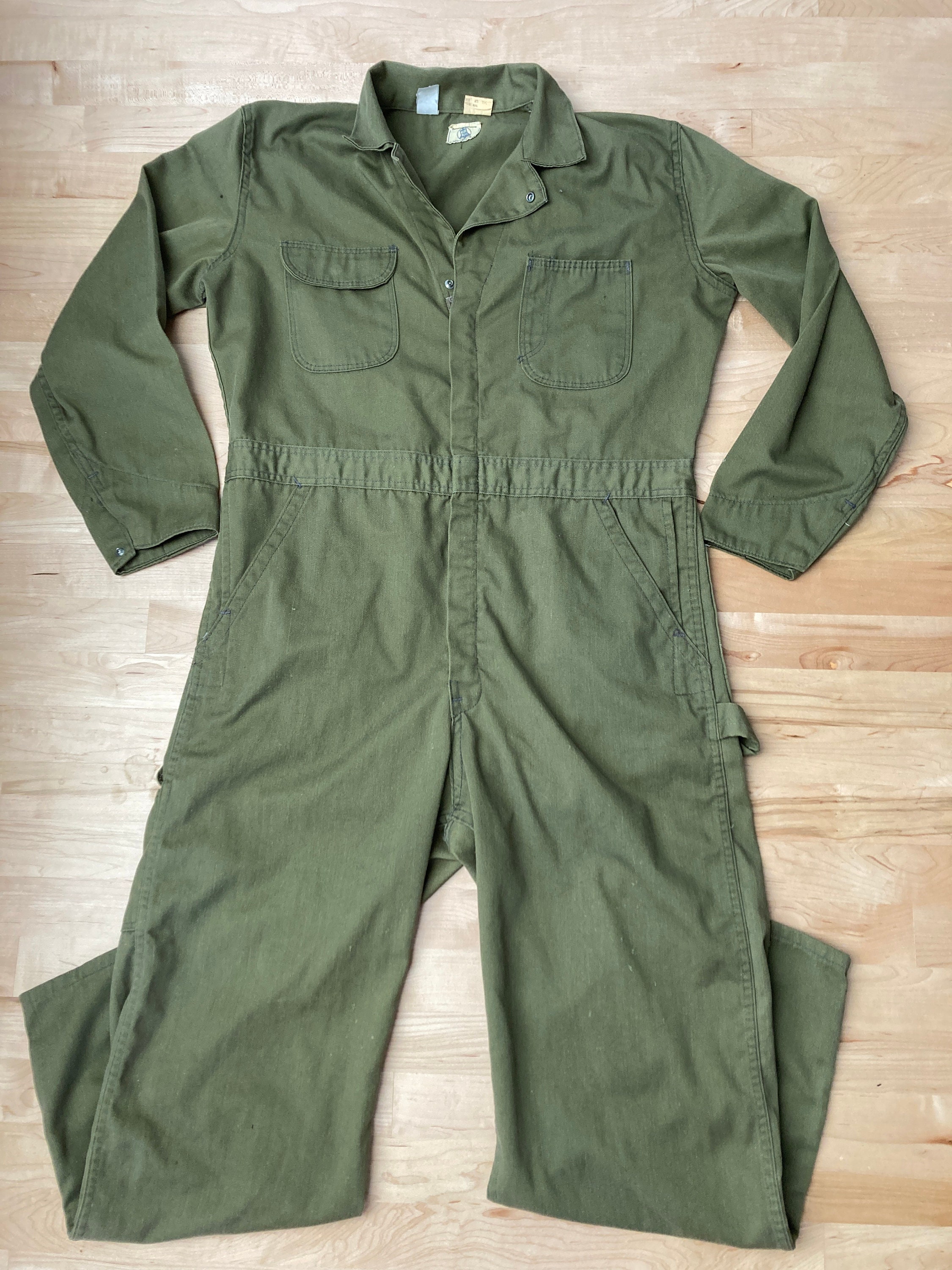 70's Wrangler : Damaged Coverall【襤褸】 70's Wrangler: Real Damaged Coverall