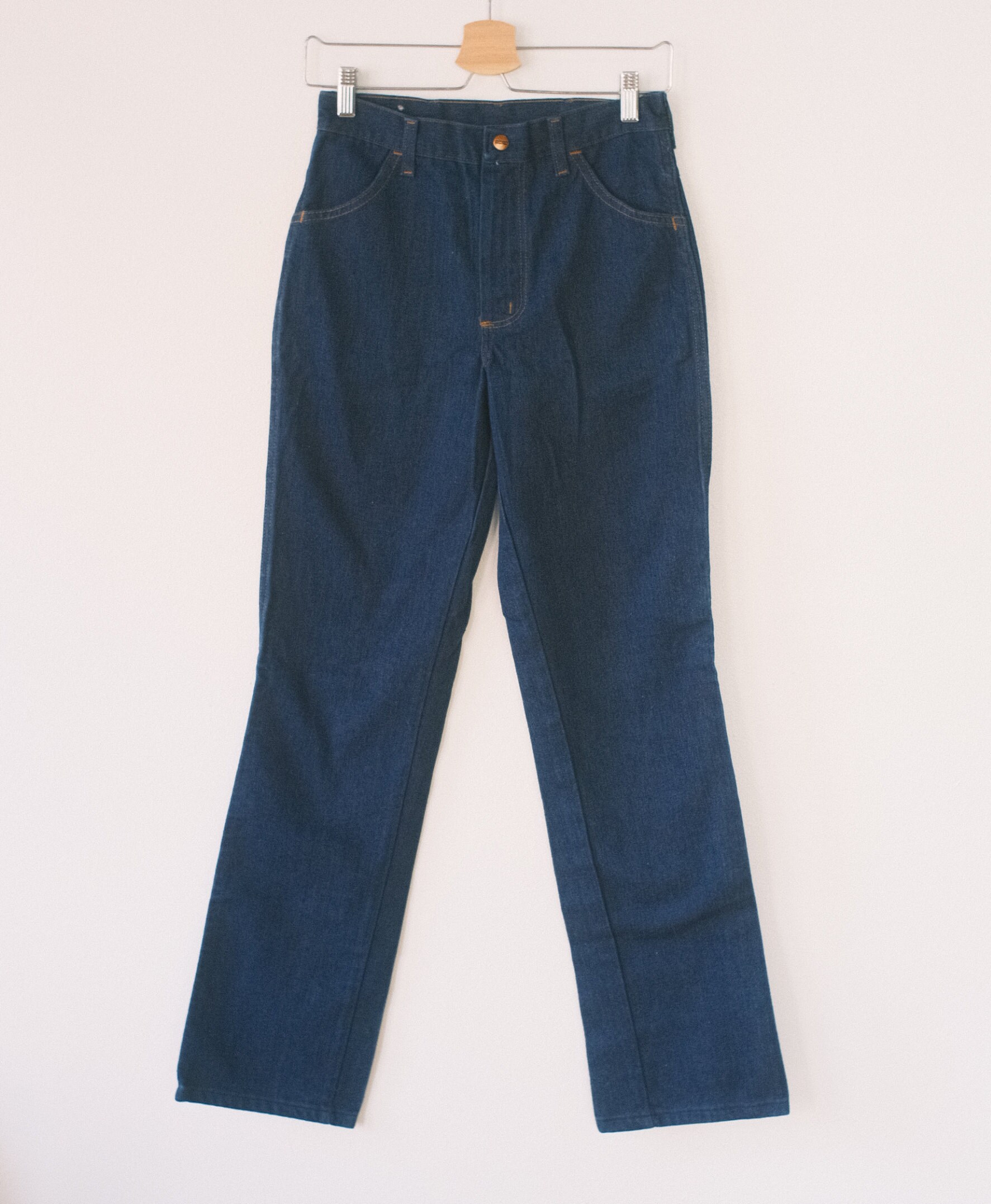 Maverick Vintage 70s Talon Zip Retro Denim Jeans - Etsy