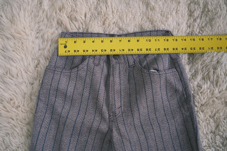 Levis big E 60s vintage patterned striped retro pants image 7