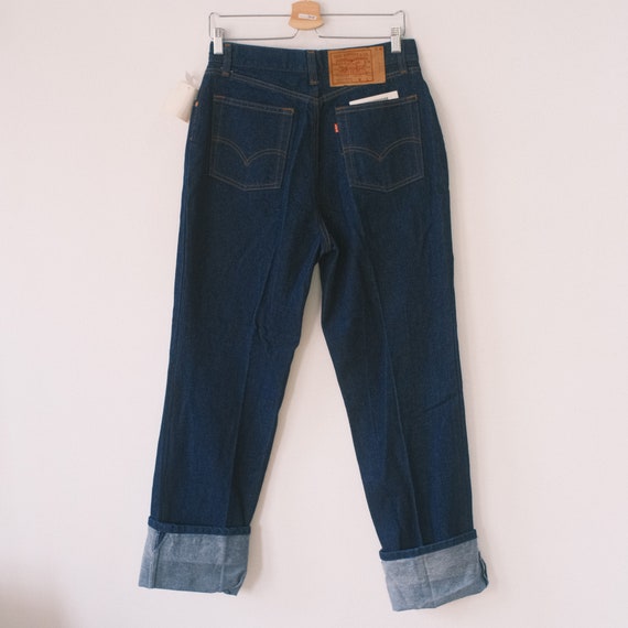 Levis DEADSTOCK 505 vintage 80s retro denim jeans - image 2