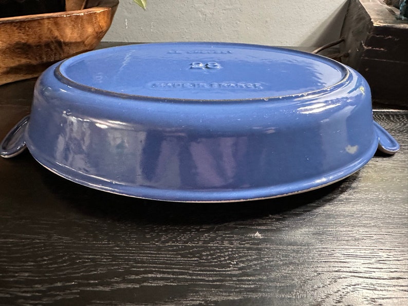 Rare Vintage Le Creuset 28 Oval Baking Casserole 1.5 Qt Cast Etsy