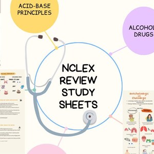 NCLEX STUDY SHEETS