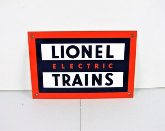 Tin Sign Art Deco electric railways 8X12