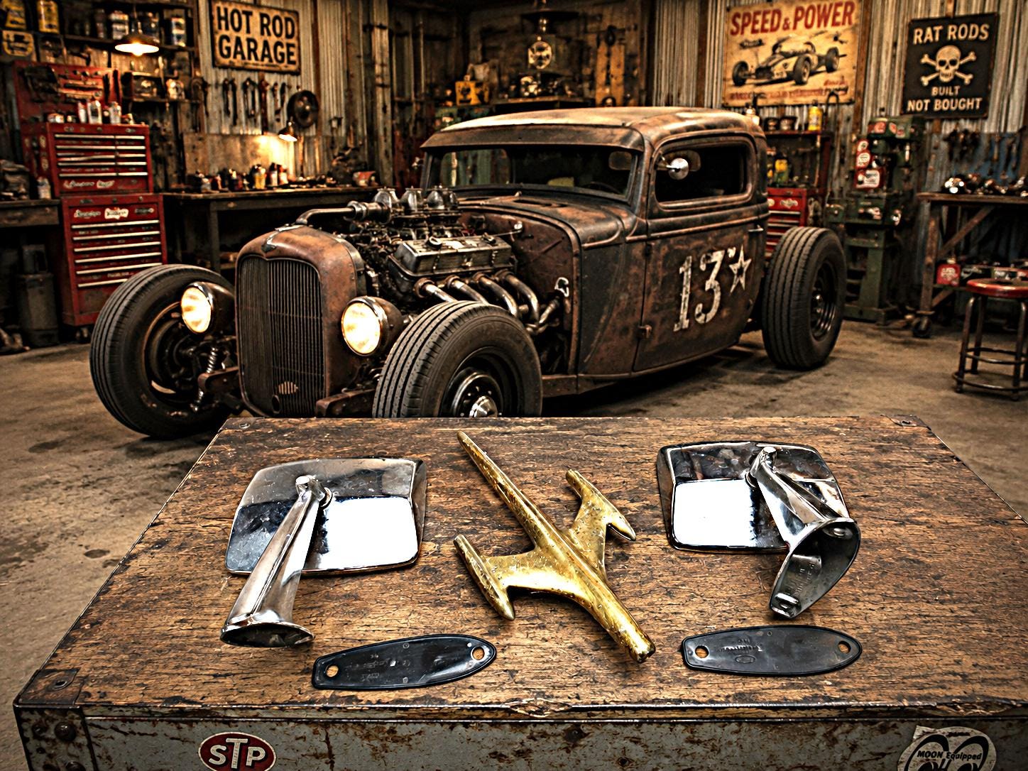 Rat Rod Emblems - Etsy