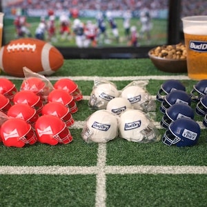 Budweiser Football Helmet - Etsy
