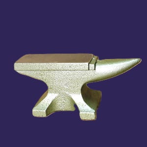 Steel Anvil / 8 Inch Solid Steel / Fast Safe Free Shipping