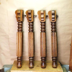 All 4 Orinage Talble Legs / Fast Safe Free Shipping
