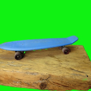 70&#39;s Skateboard / Vintage Skateboard Wall Decor / Rare Blue Skateboard / Free Shipping