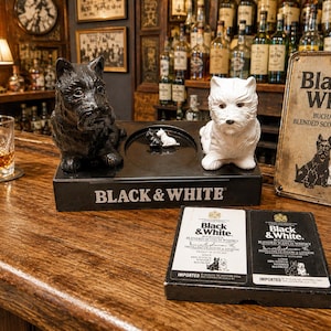 White & Black Whisky Display - Etsy