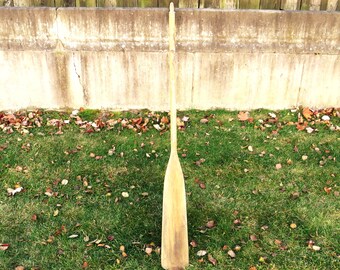 Lake Michigan Boat Oar, Rustic Cabin Decor, 84 Inch