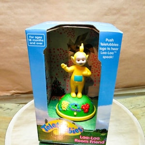 1998 Teletubbies Laa Laa Room Friend NOS In Box / Fast Safe Free Shipping