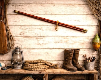 Classic Antique 16ft River Float Rod (whole Cane Fishing Rod) - Etsy