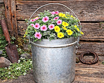 MCM Ice Cream Stainless Steel Container, Vintage Malt Shop