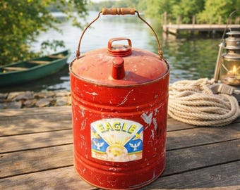 Vintage Conoco 5 Gallon Gas/oil Can - Etsy