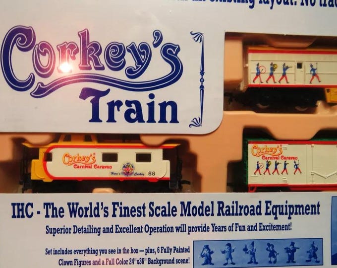 NOS Carnival Train Set / IHC HO 401 / Corkey's Carnival Caravan / 5 ...