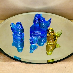 Lot Hand Blown Birds / Heavy Quality Blue Birds & More / Fast Safe Free Shipping