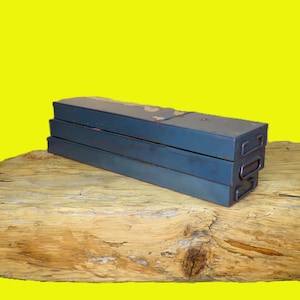 All 3 Safety Deposit Boxes / Mid Century With Fast Safe Free Shipping