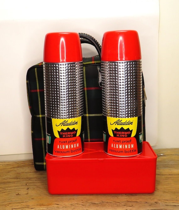 Aladdin ThermoKing Vacuum Thermos Bottle Set / Fast … Gem
