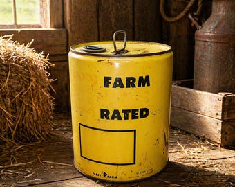 5 Gallon Farm Oil Can, Fleet Farm Barn Find
