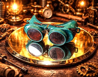 Steampunk Safety Goggles, Unisex Adult