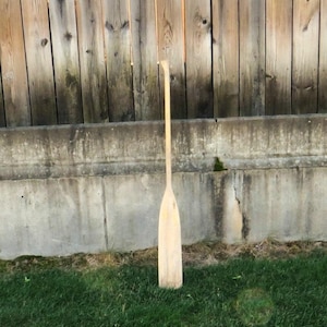 59 1/2 Inch Canoe Paddle / Northern Wisconsin Cabin / Found Floating In Lake/Free Shipping/Rustic Home Decor